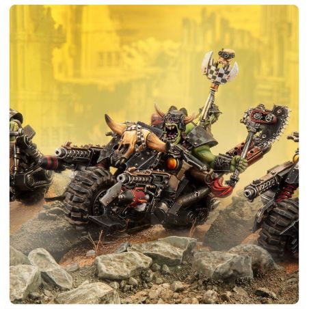 Orks: Bande de Motard de Guerre (x3)