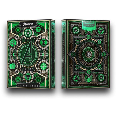 Jeux-de-Societe-Avengers-Green-Playing-Cards