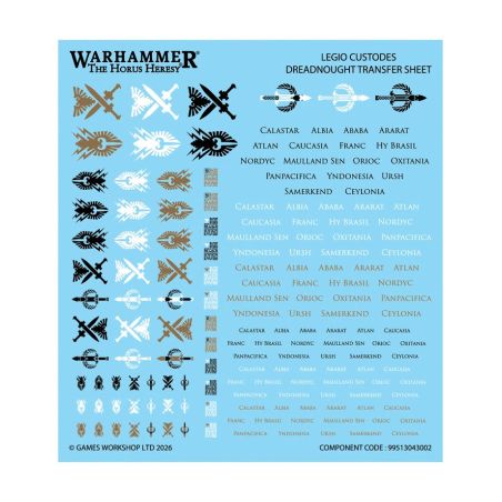 Adeptus Custodes: Groupe de Combat d'Appui (x6 Figurines)
