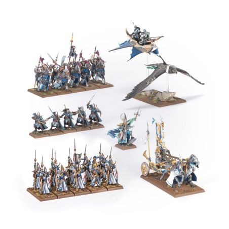 Hauts Elfes: Colonne de Bataille (x23 Figurines)