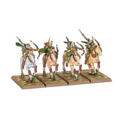 Elfes Sylvain: Colonne de Bataille (x28 Figurines)
