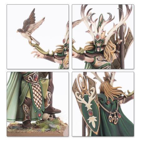Elfes Sylvain: Colonne de Bataille (x28 Figurines)