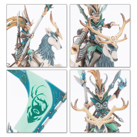 Elfes Sylvain: Colonne de Bataille (x28 Figurines)