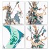 Elfes Sylvain: Colonne de Bataille (x28 Figurines)