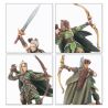 Elfes Sylvain: Colonne de Bataille (x28 Figurines)