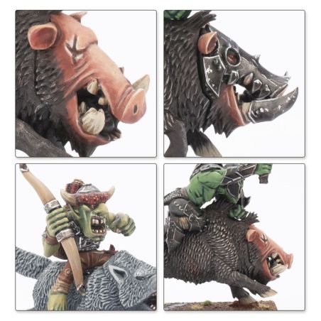 The Old World Orque: Colonne de Bataille (x29 Figurines)