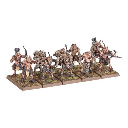 Hommes-Bête: Colonne de Bataille (x52 Figurines)