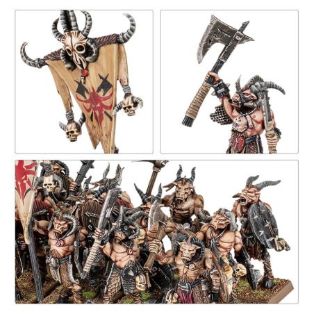 Hommes-Bête: Colonne de Bataille (x52 Figurines)
