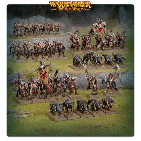 Hommes-Bête: Colonne de Bataille (x52 Figurines)