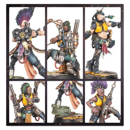 Necromunda: Escher Blades of the Matriarch (x8 Figurines)