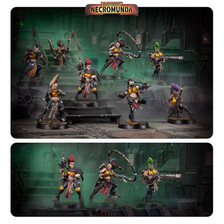 Necromunda: Escher Blades of the Matriarch (x8 Figurines)