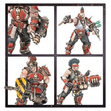 Necromunda: Goliath Forge Smelters (x8 Figurines)