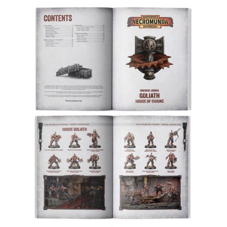 Necromunda: Underhive Journal, Goliath - The House of Chains (Anglais)
