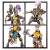 Necromunda: Escher Matriarchs et Phyrr Cats (x8 Figurines)