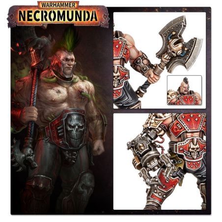 Necromunda: Goliath Forge Bosses et des Sumpkrocs (x8 Figurines)