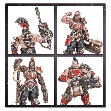 Necromunda: Goliath Forge Bosses et des Sumpkrocs (x8 Figurines)