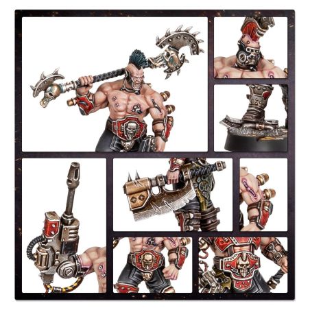 Necromunda: Goliath Forge Bosses et des Sumpkrocs (x8 Figurines)