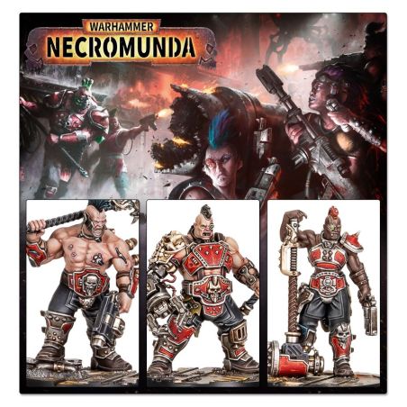 Necromunda: Goliath Forge Bosses et des Sumpkrocs (x8 Figurines)