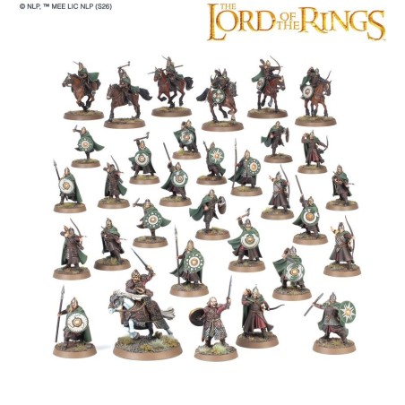 Lord of The Rings: Rohan BattleHost (x32 Figurines)