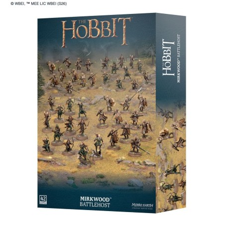 The Hobbit: Mirkwood BattleHost (x42 Figurines)