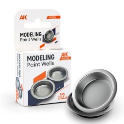 Palette-Coupelles-pour-Peinture-x12