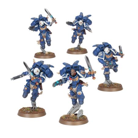 Space Marines: Vétérans d’Avant-Garde à Réacteurs Dorsaux (x5)