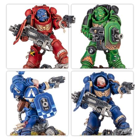 Space Marines: Eradicators avec Bolters Lourds (x3)