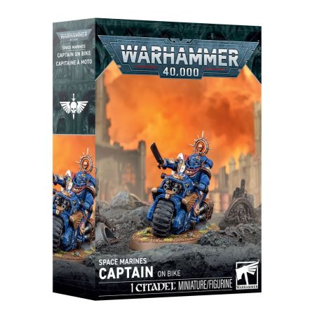 Space Marines: Capitaine à Moto (x1)