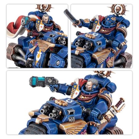 Space Marines: Capitaine à Moto (x1)