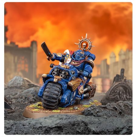 Space Marines: Capitaine à Moto (x1)