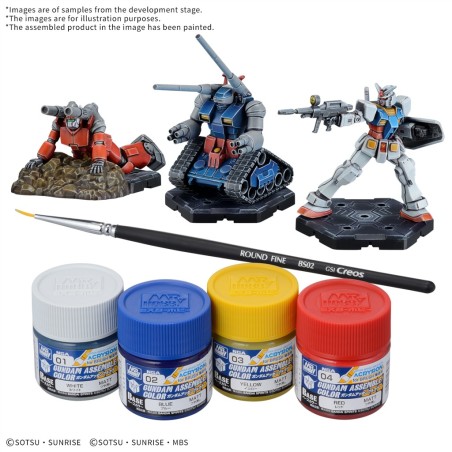 Gundam-Assemble-Paint-Pack-1-x3-Figurines