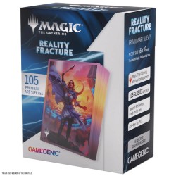Pochettes:Réalité Fracturée Premium Art Sleeves - Nissa, dompteuse des lignes ley x105