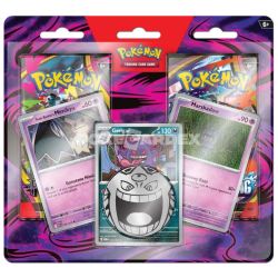 Pokémon: Pack de 2 Boosters - Ectoplasma, Mimiqui et Marshadow