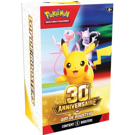 30th Anniversaire: Bundle de 6 Boosters