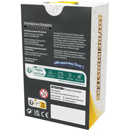 30th Anniversaire: Bundle de 6 Boosters