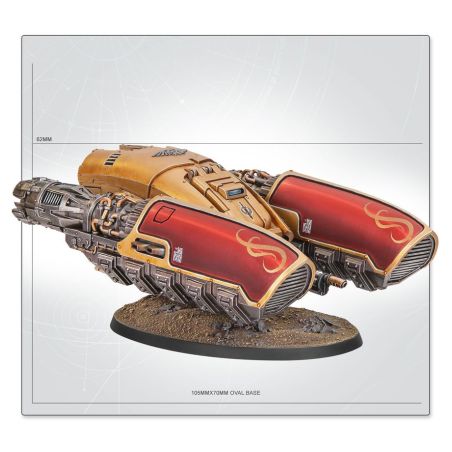 Adeptus Custodes: Speeder d’Attaque Pallas (x1)